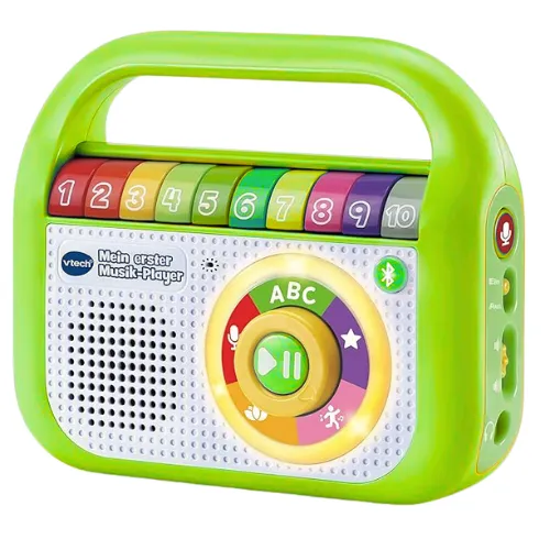 Vtech Baby My First Music Player - With 40 Songs, Bluetooth and Recording Function - For Ages 2-5 Years