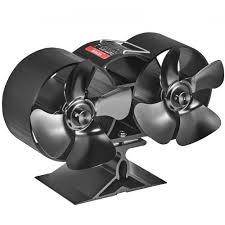 Fireplace Fan, 7 Blades Stove Fan without Electricity